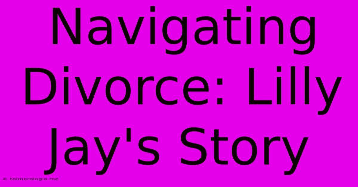 Navigating Divorce: Lilly Jay's Story